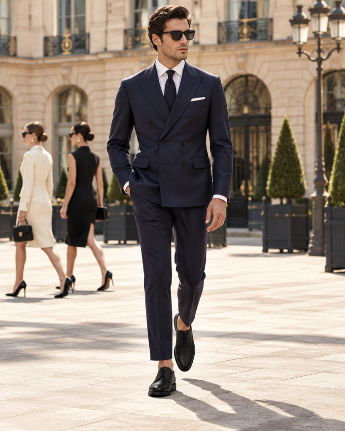 Man wearing Amari 