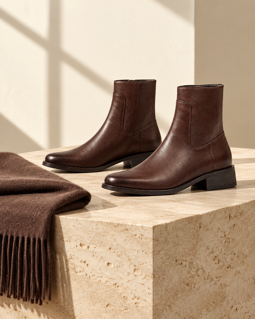 Cadore height increasing boots, still life
