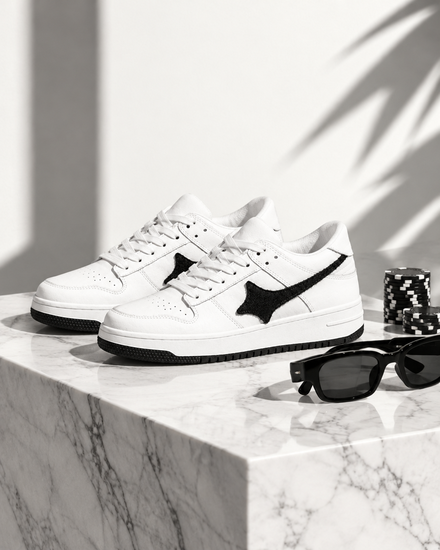 Sanremo height increasing sneakers, still life
