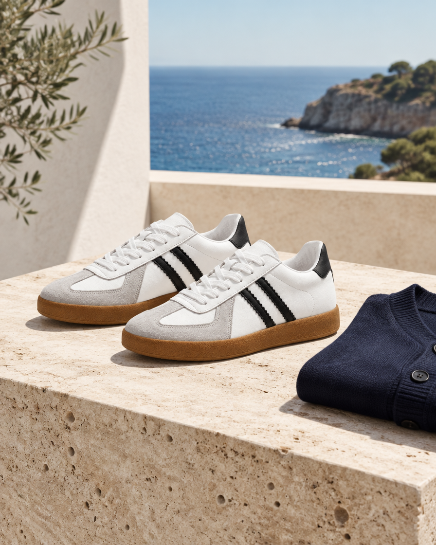 Varazze height increasing sneakers, still life