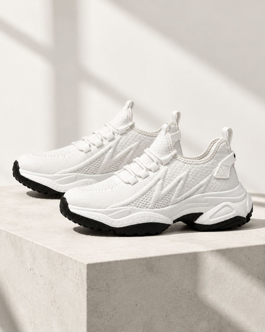Noli height increasing sneakers, still life