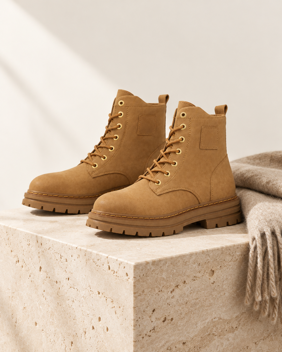 Adamello height increasing boots, still life