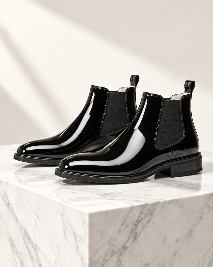 Tonale height increasing boots, still life
