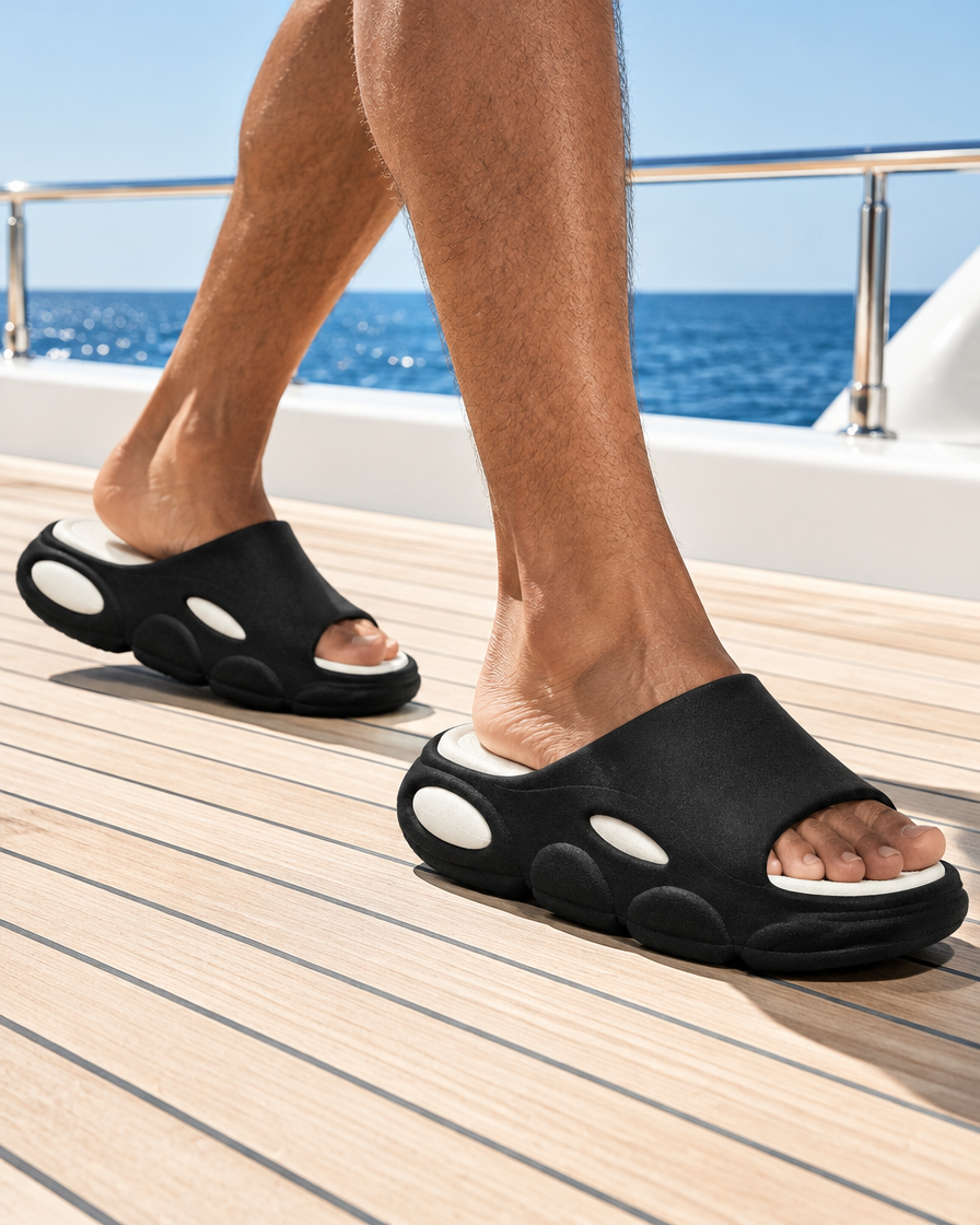 Ponza height increasing slides, close up