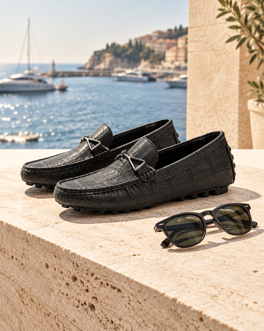 Sansovino height increasing loafers, still life