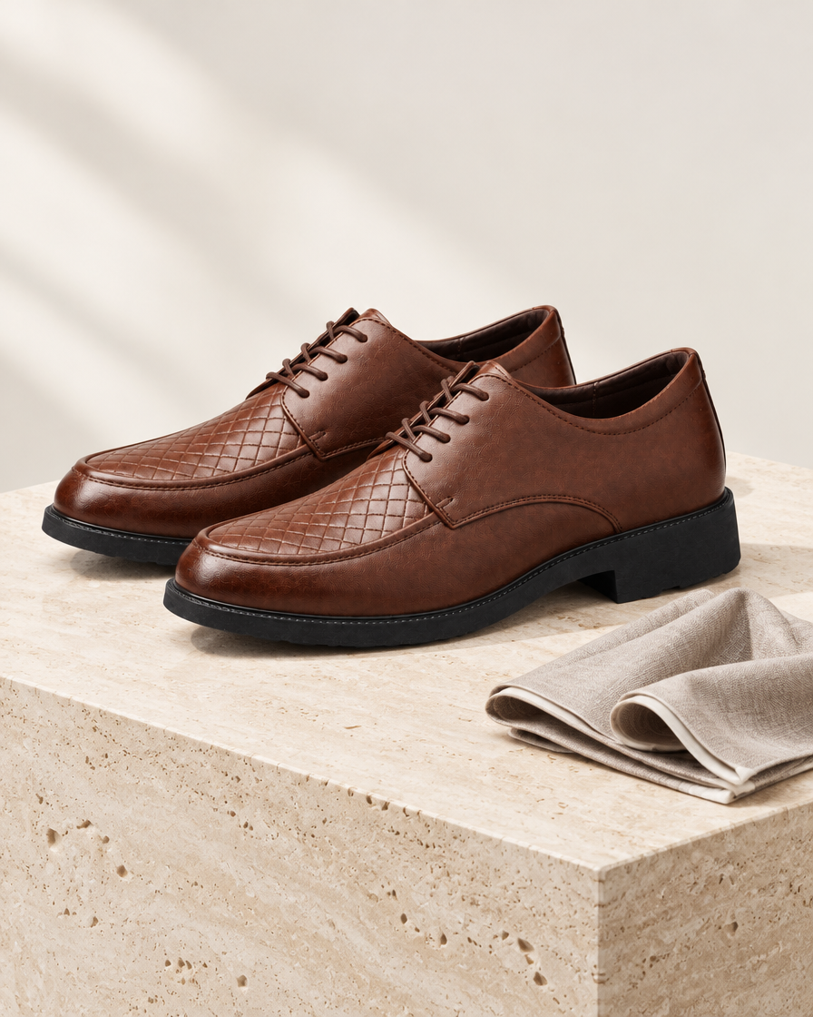 Ravenna height increasing dress shoes, still life