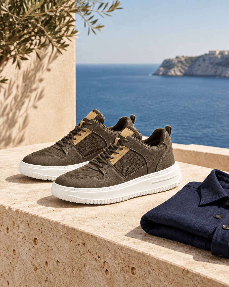 Otranto height increasing sneakers, still life