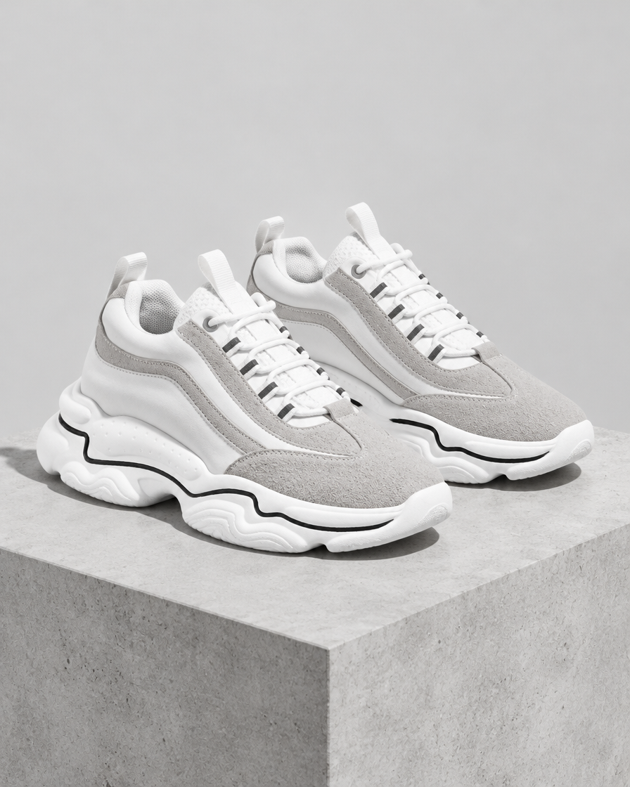 Lucrezia height increasing women’s sneakers, still life