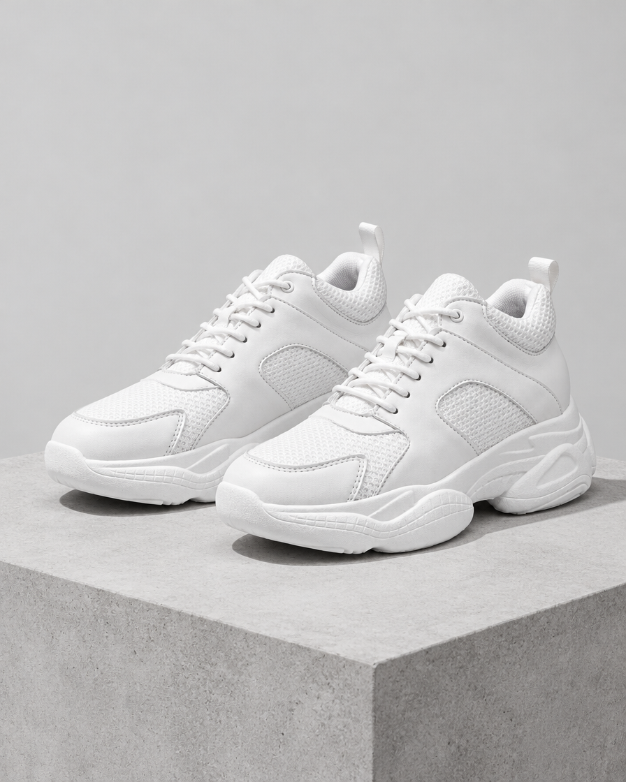 Ornella height increasing women’s sneakers, still life