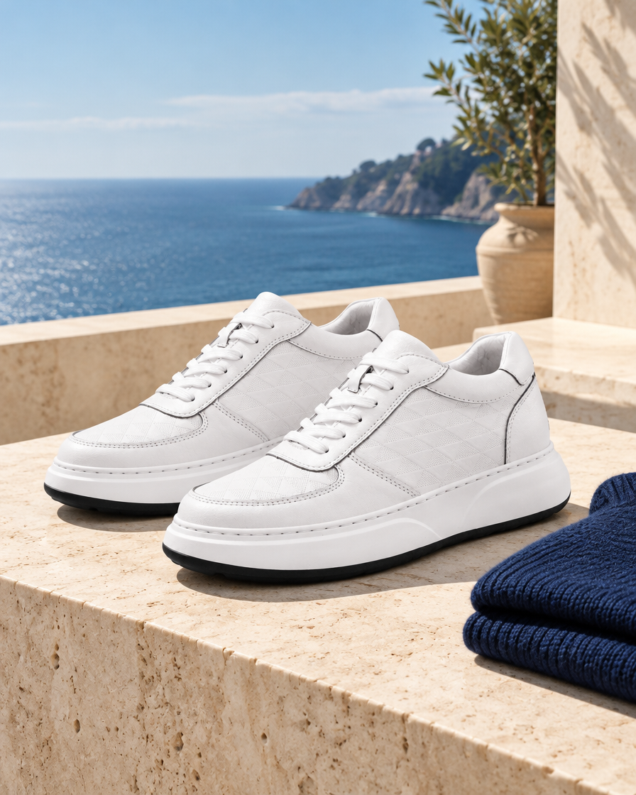Noemi height increasing women’s sneakers, still life