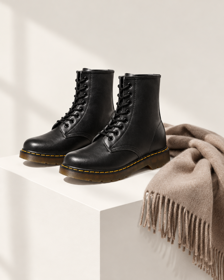 Tiziana height increasing women’s boots, still life