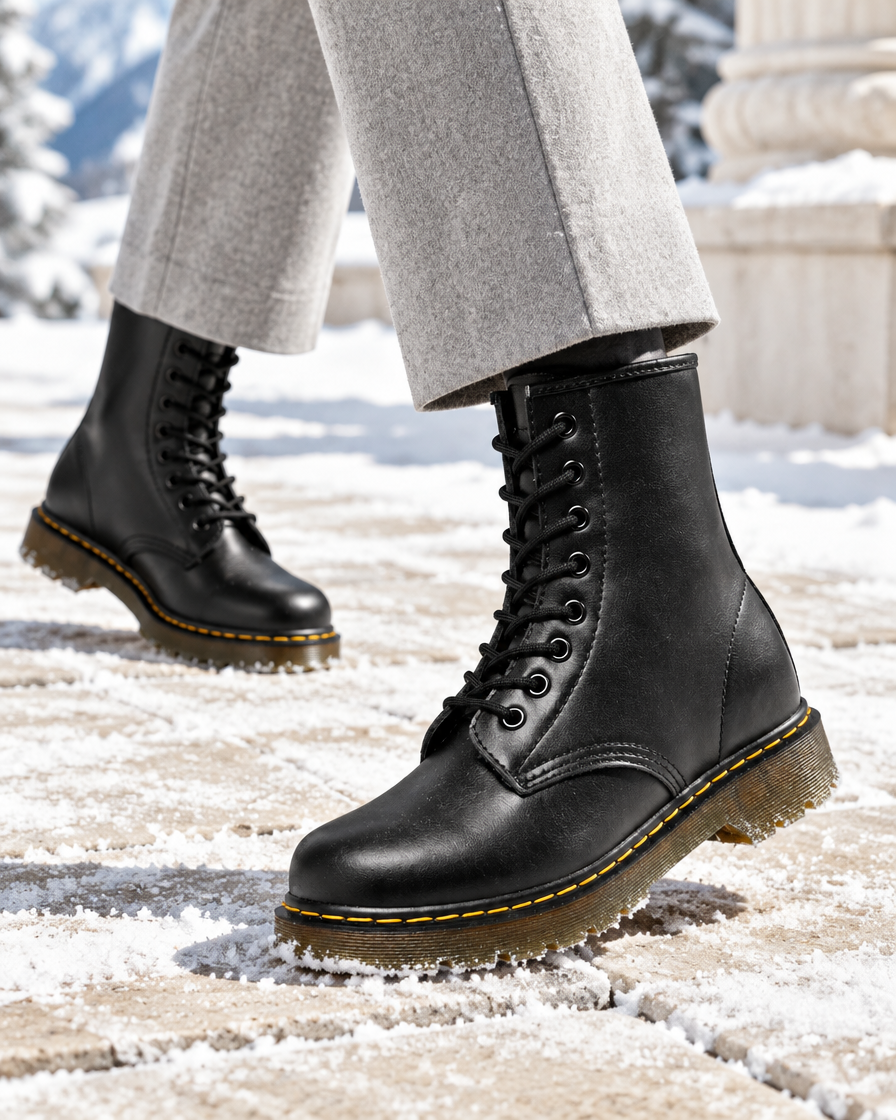 Tiziana height increasing women’s boots, close up